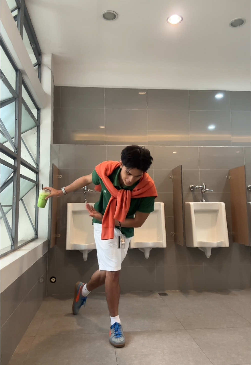 bathroom break
