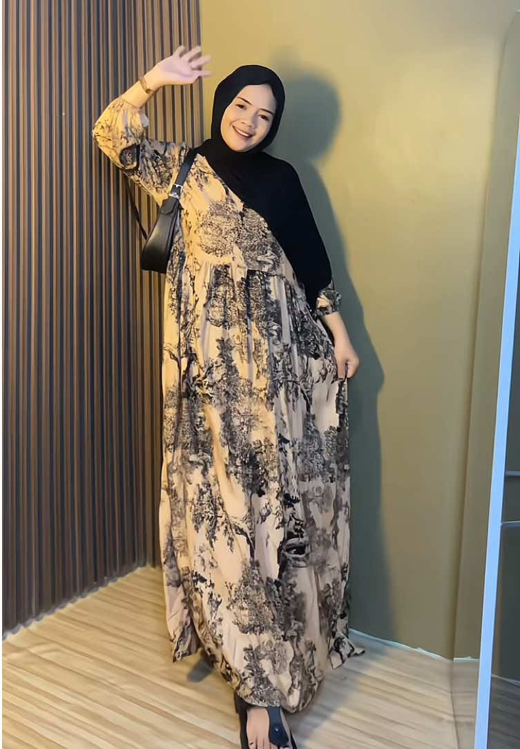 Gamis simple, cantik, elegant🫵😍💓#rekomendasi #gamiskekinian #gamismurah #ootdhijabstyle 