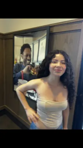 This is before she ordered a 10 pc nugget meal and a large shake and a chicken sandwich to go 