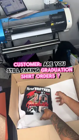We had a scare with our printer but we are back up & running 💪🏾🙏🏾. Still accepting 2025 Graduation Shirt & Transfer orders ✨ 🔗 Shop now at Sadeandson.net for 2025 Graduation Apparel, Heat Transfers, & SVG Files! #Atlprintshop #customtransfers #2025graduates #2025graduate #graduationshirt #customapparel #graduationshirt #heatransfervinyl #customshirts  #tshirtmaker