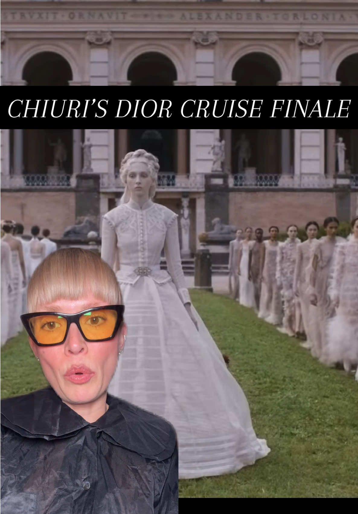 Maria Grazia Chiuri’s Dior Swan Song & Couture Encore  #NEWSFASH #dior #couture #mariagraziachiuri 