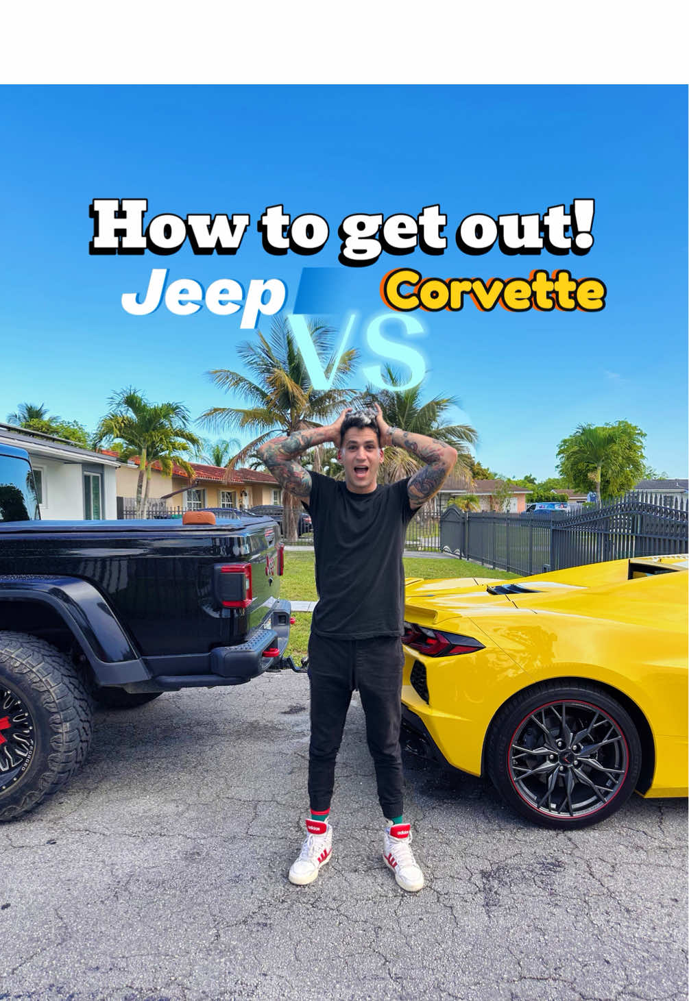 When you finally reach 30 years! 😅 - #fyp #humor #jeep #vs #corvette #problems #enjoy 