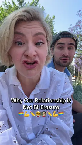 @Jacob Hoff can identify as gay and it doesn’t invalidate the bisexuals of the world #gay #husband #husbandwife #married #marriage #couple #couplegoals❤️ 