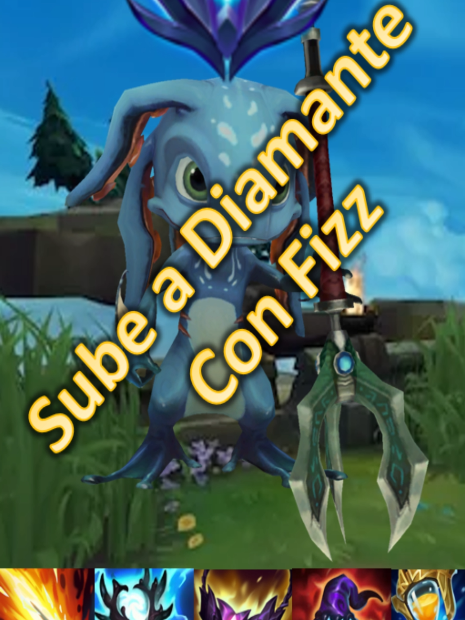 Sube a diamante con Fizz y carrea a los trols que te toca  #leagueoflegends #Cands