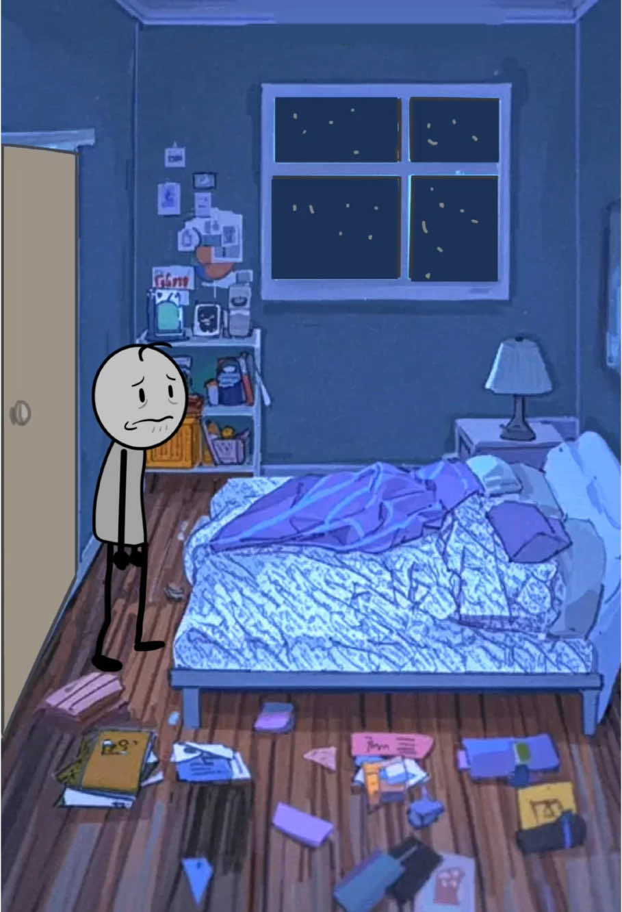 This cycle repeats every day 😢😢🥹#animation 