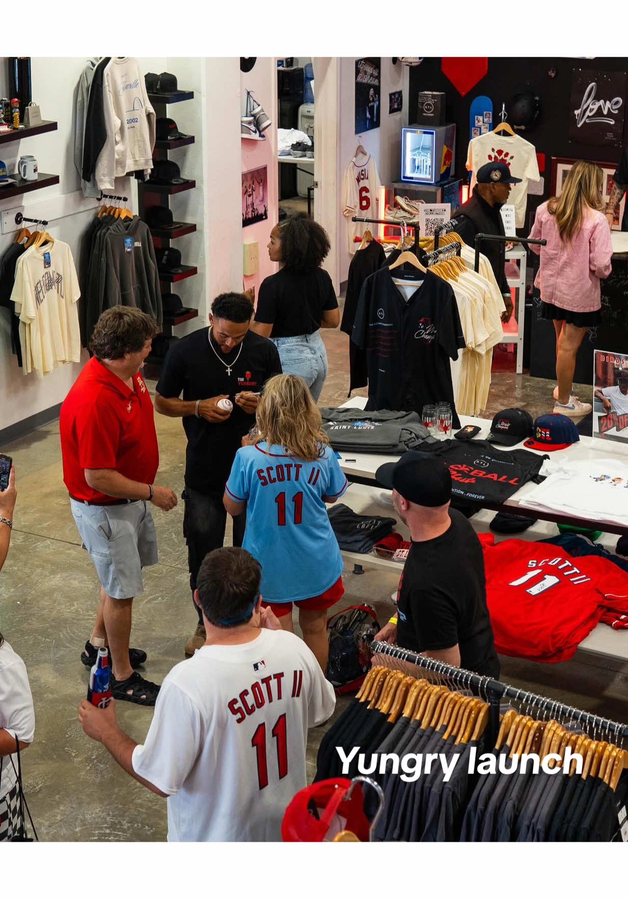So proud of ya #yungry #stlouiscardinals #cardinals #MLB @Victor Scott II @Arch Apparel STL 