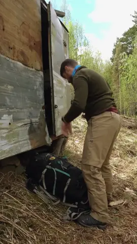 Restoring an Old Abandoned Trailer part 2#build #bushcraft #fyp #outdoor #wildernesscrafters #shelter