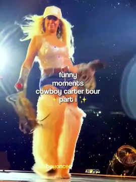 some funny moments from the cowboy carter tour so far 🤭 #beyonce #cowboycartertour #funny 