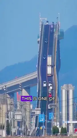 The most terrifying bridge in Japan- The Eshima Ohashi Bridge. Would you dare to drive through? #documentary #engineering #bridge #infrastructure#usa 