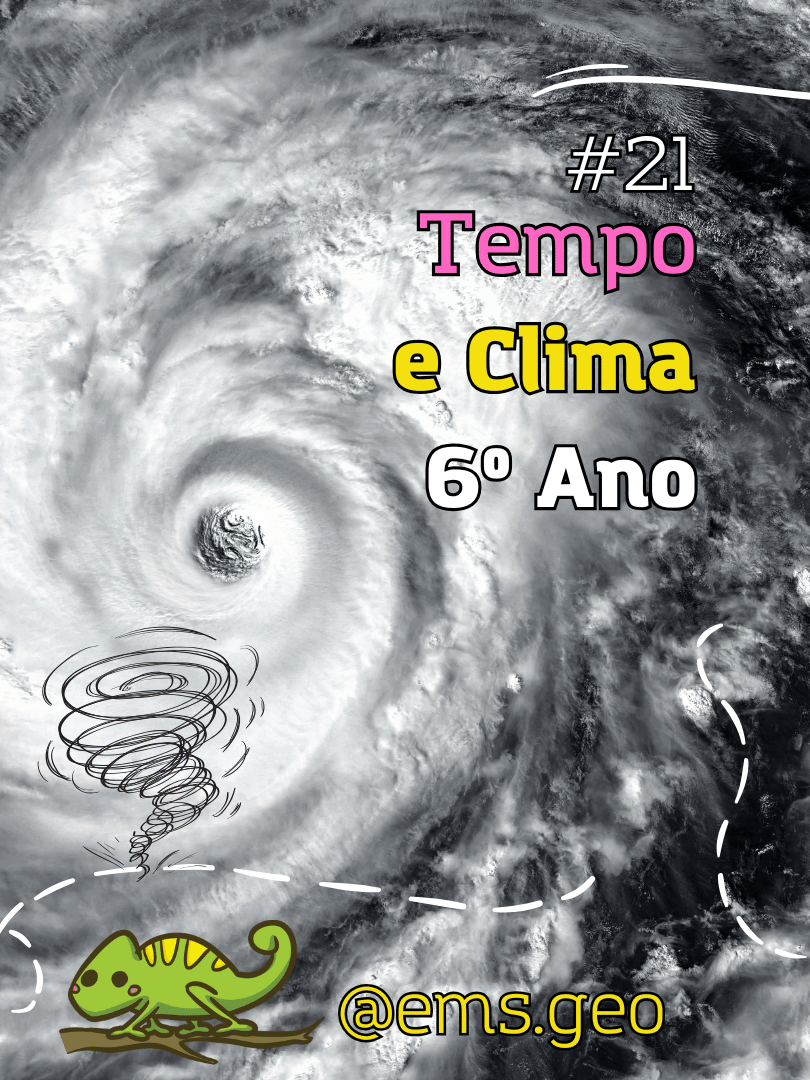 GEO#21 - Tempo e Clima https://hotm.art/hSV3ZM #tempo #clima #meteorologia #geografia🌍