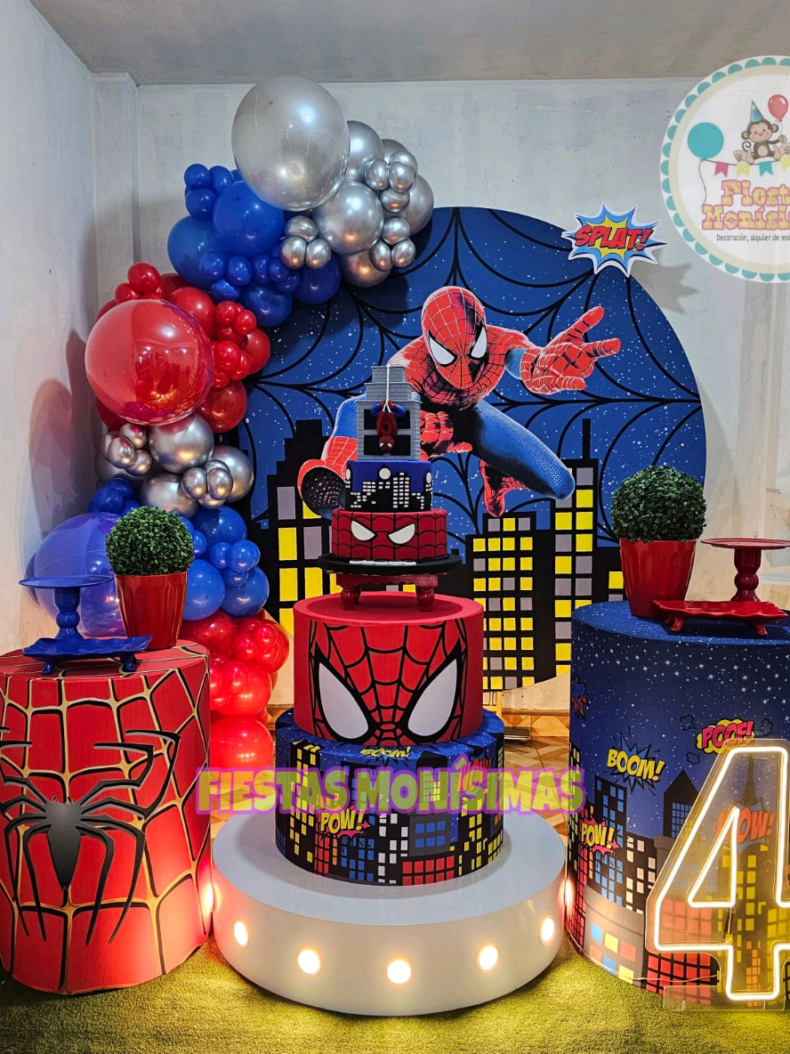 Una de spiderman #fiestasmonisimas #limaperu🇵🇪 #fiestasinfantiles #viral #fouryou #parati #spiderman #hombrearaña 