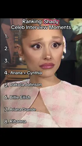 u better stand up #popculture #rihanna #arianagrande #dakotajohnson #billieeilish #cynthiaerivo #kevinhart #dualipa #jamielee #iconicmoments #interview #ranking 