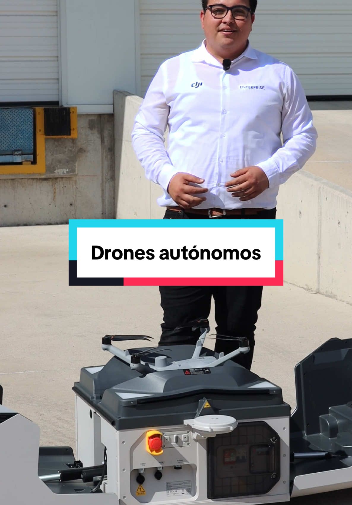 Con DJI Dock 3, ahora puedes desplegar drones desde cualquier lugar.  #dji #aeroindustrial #drones #dronesindustriales #dock3 #matrice #dronesmexico 