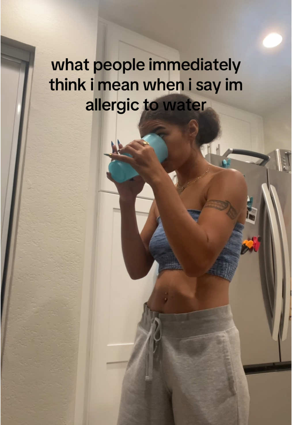 i am in fact #allergictowater 