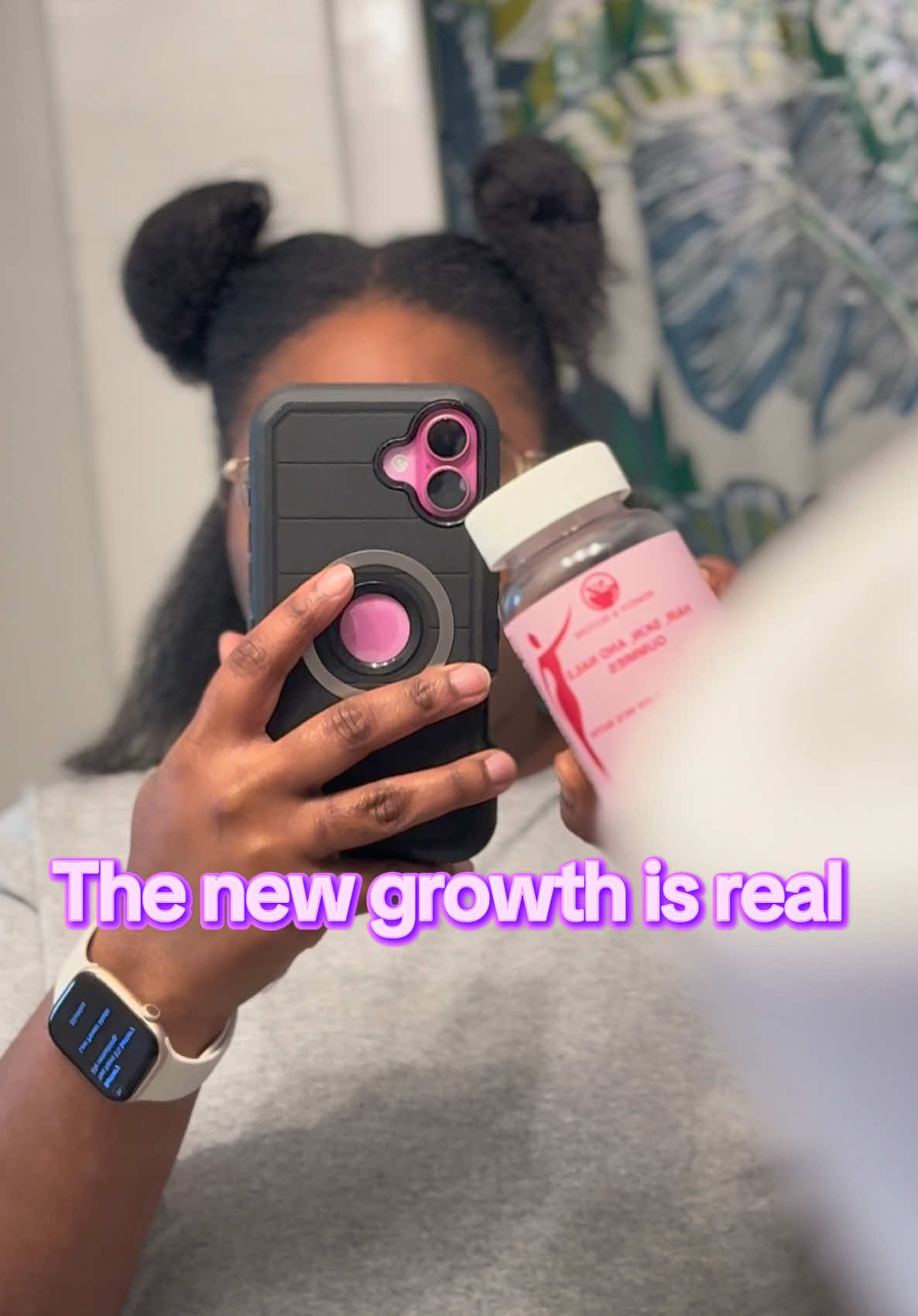 🌱 The new growth is GROWING, sis! 💁🏽‍♀️✨ These @Remedy & Restore Wellness hair vitamins aren’t playing! 💕 🔁 Consistency + these gummies = RESULTS. 👀 Who else is ready for their next hair glow-up? 🛒 Grab yours now in my TikTok Shop! #hairgoals❤️❤️ #tiktokmademebuyit #hairgrowthjourney #naturalhaircare #healthyhairtips #tiktokshopfinds 