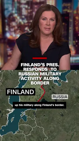 CNN's Erin Burnett speaks with Finland's President Alexander Stubb about his country ramping up its military to deter potential Russian aggression. #cnn #news #finland 