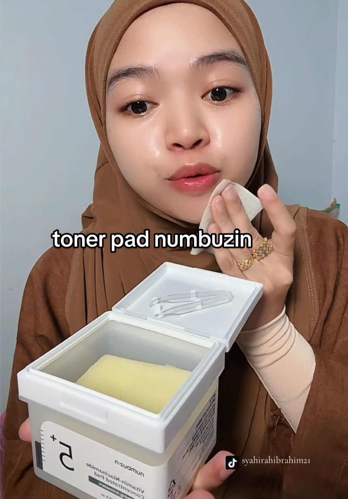 toner pad numbuzin mmg the best ..kulit lembap ,parut beransur hilang dan tiny bump dah xnaik 😍 #tonerpad #tonerpadnumbuzin #numbuzin 
