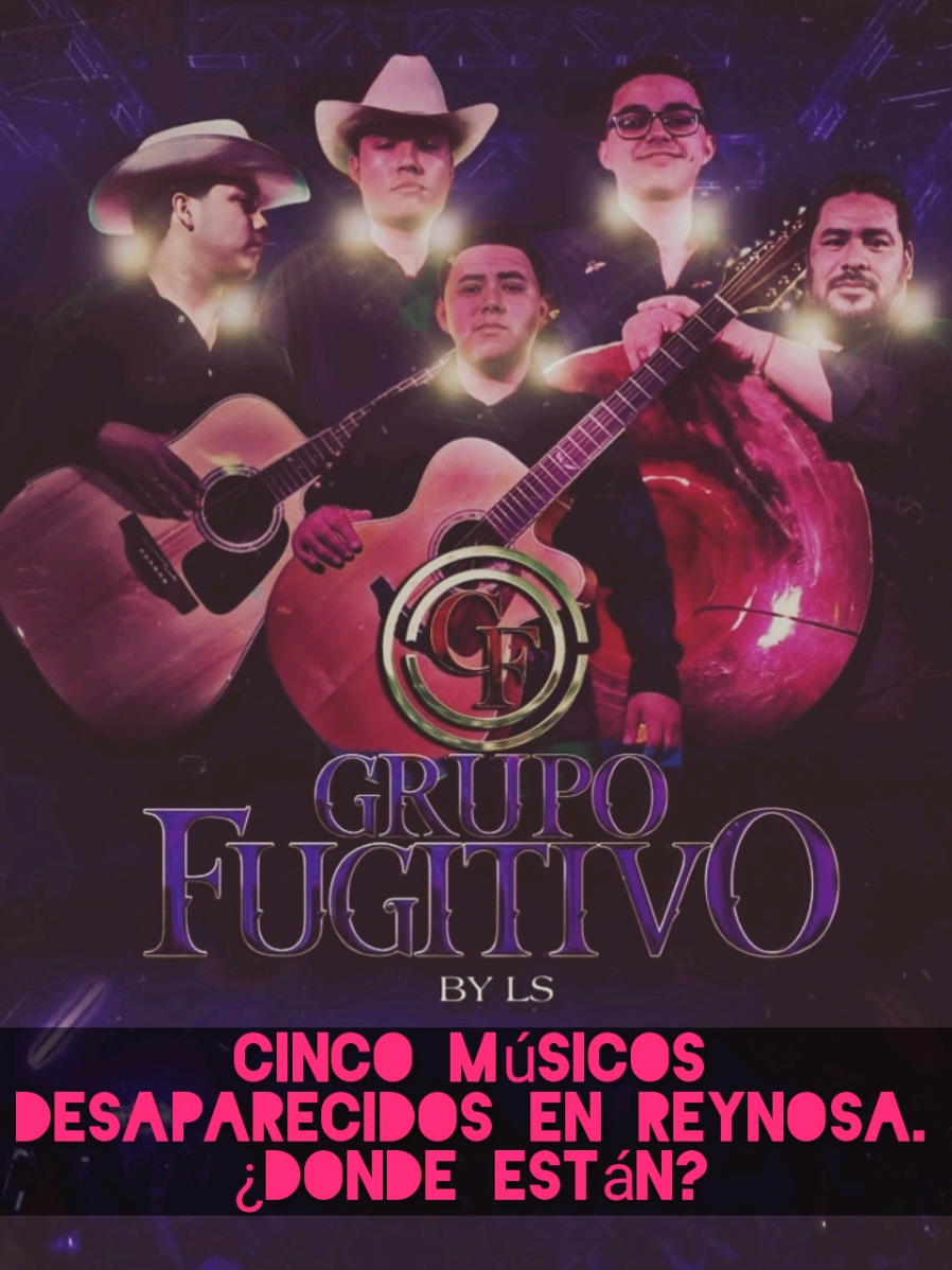 🎶 Grupo Fugitivo: ¿Dónde están? 🎶   Cinco músicos. Cinco sueños truncados.   Desaparecieron el 25 de mayo en Reynosa, Tamaulipas.   Su camioneta apareció intacta. Ellos, no.   🚨 Las familias buscan respuestas.   👥 Colectivos recorren caminos con esperanza y dolor.   📢 México suma más nombres a su crisis de desapariciones.   Desde Chico Farándula, preguntamos con el corazón en la mano:   ¿Dónde están los integrantes de Grupo Fugitivo?   🎼 Que la música no se calle. Que regresen con vida.   #GrupoFugitivo #Desaparecidos #Reynosa #México #QueRegresenConVida #NoAlSilencio 