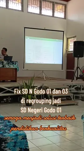 Kebijakan Bupati Pati Bidang pendidikan  lurr...  efektifitas dan efisiensi anggaran, semoga menjadi pendidikan berkualitas ya lurr... #semuaorang #fyppppppppppppppppppppppp #livehighlights @SEDEKAH BUMI DESA GODO @Mas Inggi Wondo, Godo-Pati 