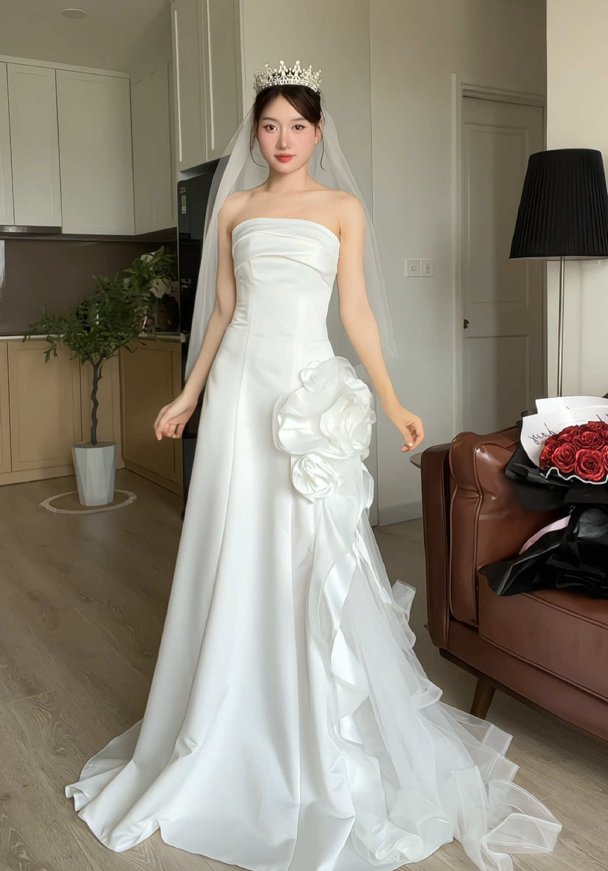 Váy của nhà @Bống Maxishop #bridal #đầm_cưới #cô_dâu 