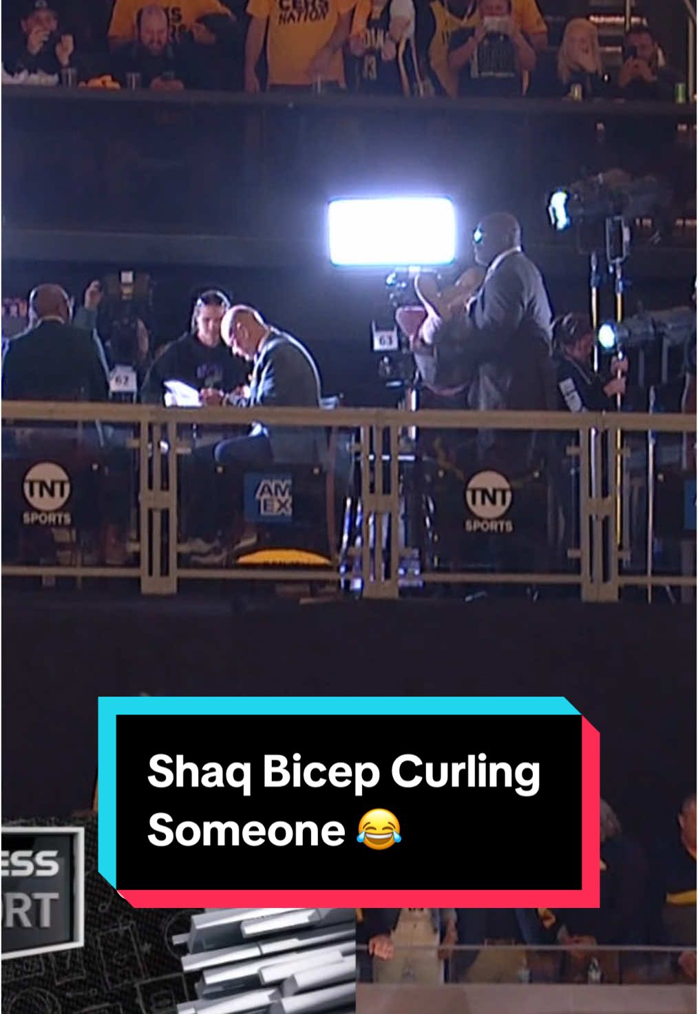 The grind doesn’t stop 😆 #NBA #basketball #NBAPlayoffs #Shaq #shaquilleoneal #funny 