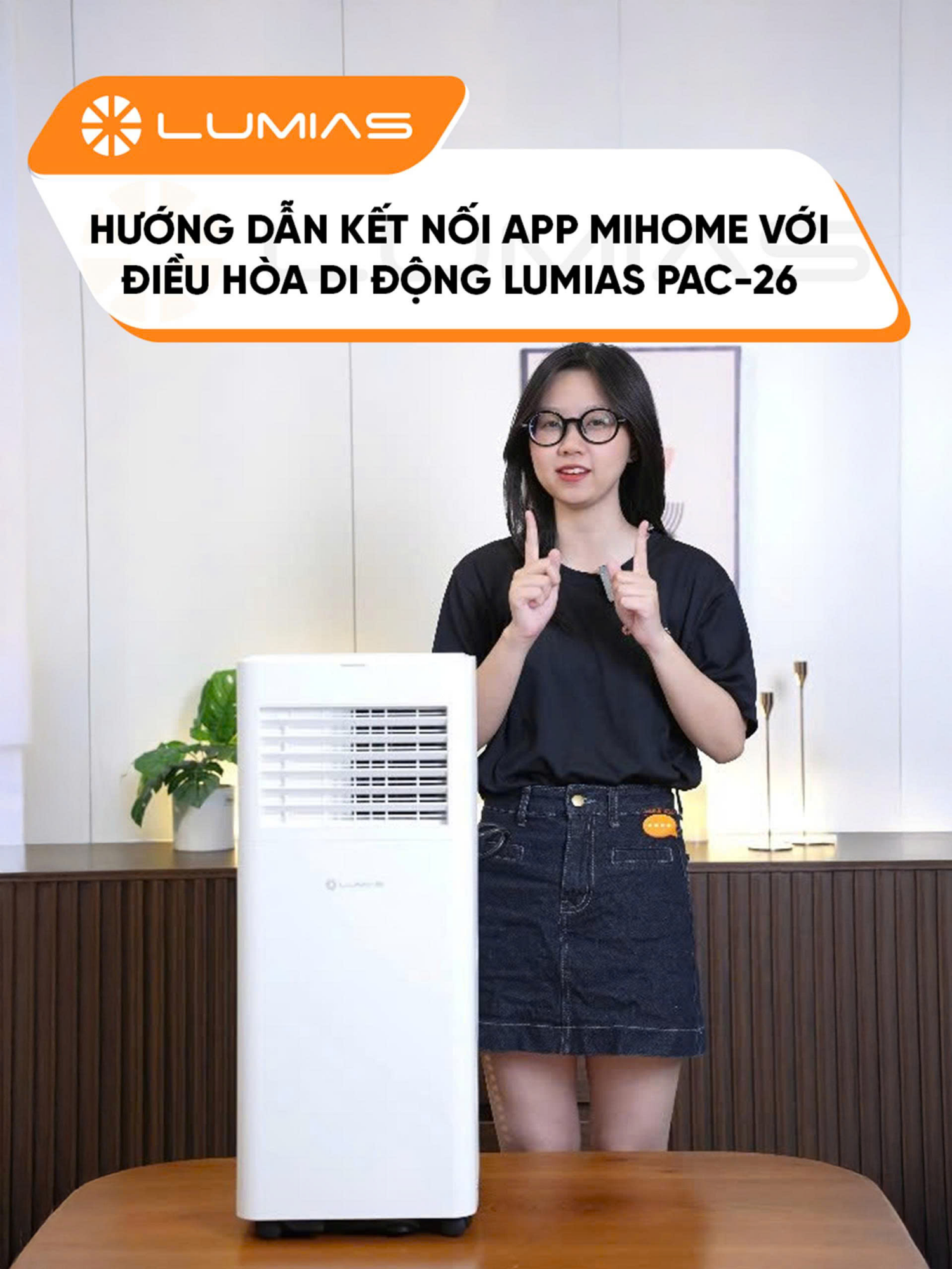 Hướng dẫn kết nối app Mihome với điều hòa di động Lumias PAC-26 #lumias #lumiasvietnam #hoplongecommerce #gigavn #dieuhoadidong #quatdieuhoalumias #dieuhoadidonglumias #lumiaspac-26 #PAC-26