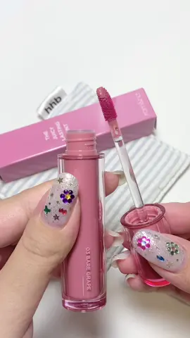 03 Bare grape 🍇 My fuv nude pink @romand Thailand #romand #juicylastingtint #romandliptint #liptint #juicy #fyp #review #makeup #kbeauty #koreanmakeup 