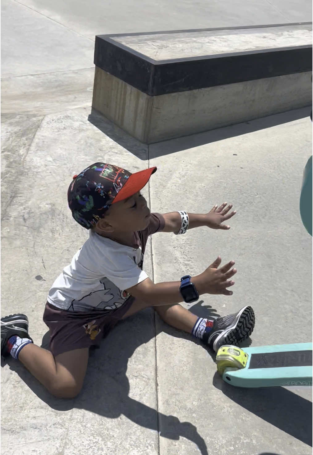After a big fall, he’s been gettin to it !!!!!!#reels #youtube #fyp #zen #dmv #fatherson 