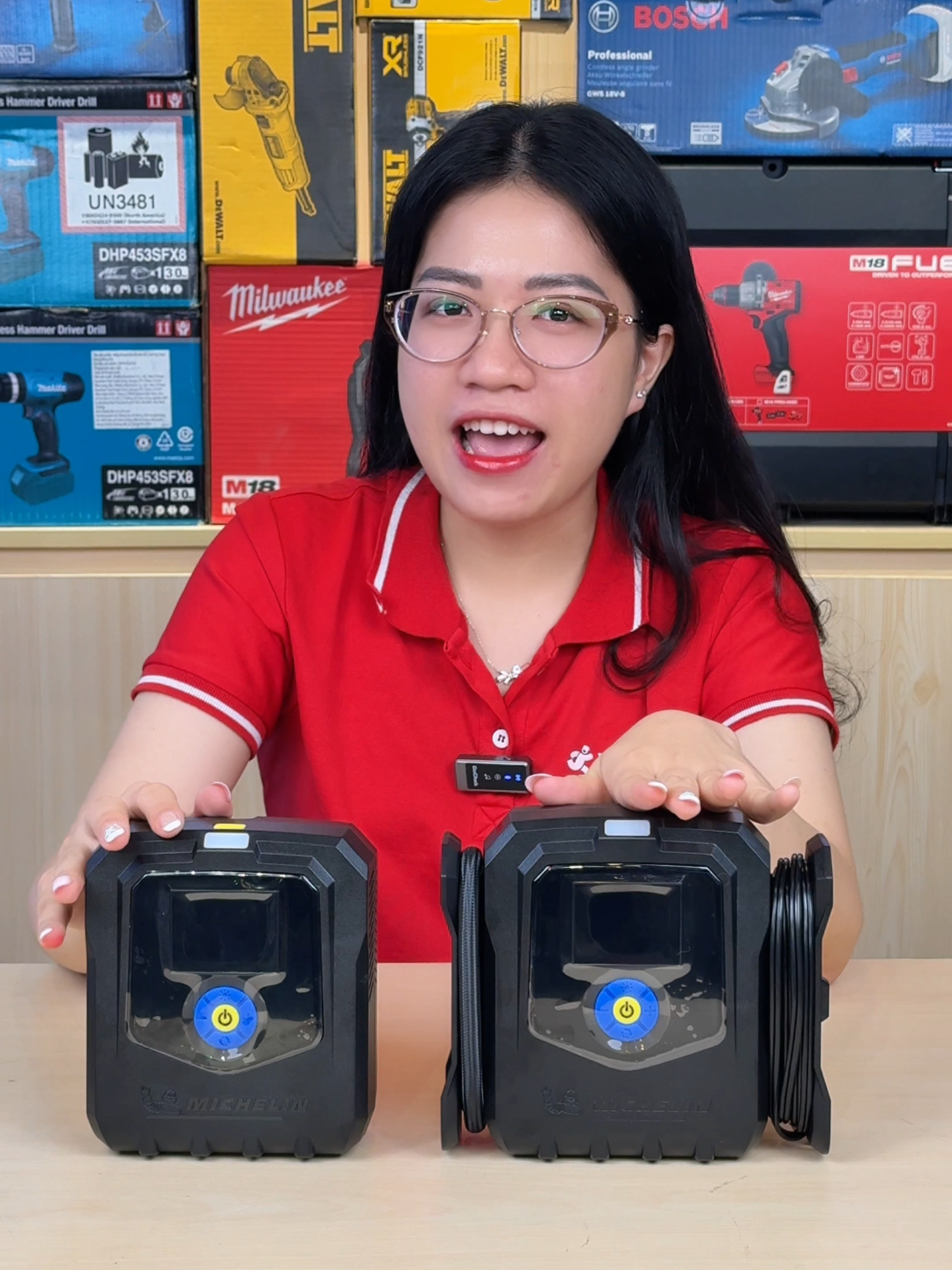 M2566 vs M2567 MICHELIN máy bơm lốp ô tô #visior #visiortools #visiorvn #michelin #maybomlopoto