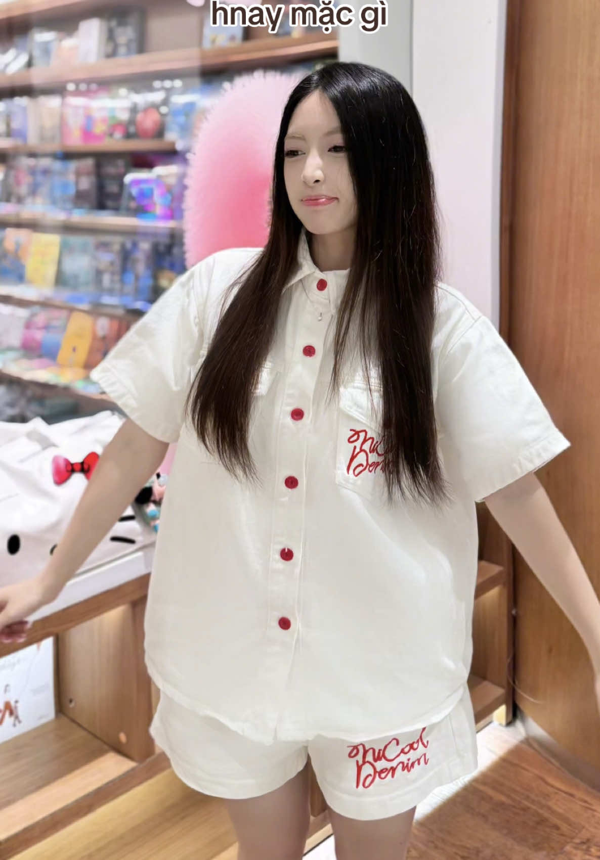 Set đồ cho những ngày lười biếng, mà phối với những item khác cũng okla luôn #setjean #aojean #OOTD #outfit @nicool shop #nicool 