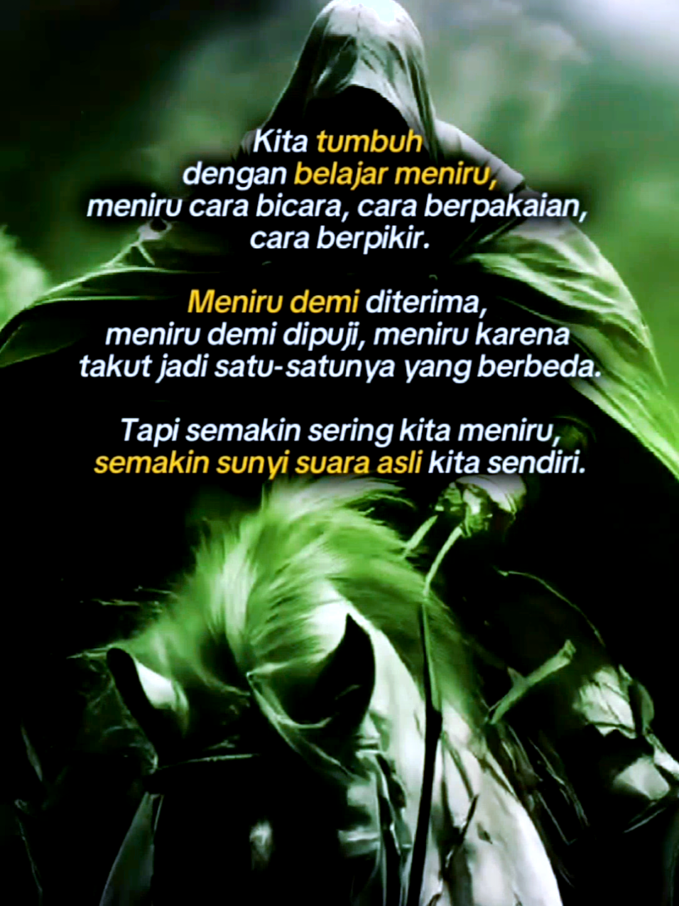 #Introspeksi #renungan #kehidupan  #refleksi #quotes #kutipan #Lupasuaradangayasendiri #1 #motivasi #openyourmind #openyourheart #bijaklahbersikap #katakatabijak 