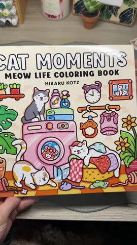Tooting my own horn with this one! Book is Cat Moments by @hikarukotzcoloring 🐈 #hikarukotz #catmoments #cats #ohuhu #colortok #grabie #amazoncoloringbooks@Ohuhu art @grabieofficial 