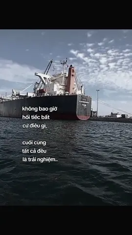 không bao giờ      hối tiếc bất    cứ điêu gì,   cuối cùng   tất cả đều            là trải nghiệm..