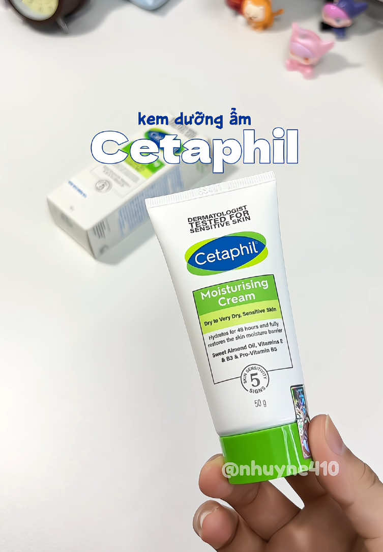 Kem dưỡng ẩm dành cho da nhạy cảm và da khô #cetaphil #kemdưỡngẩm #skincare #danhạycảm #Summer #kemduongam #chamsocdamat #xuhuong #xh #fypシ゚ #viralvideo #nhuyne410 