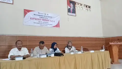 Alhamdulillah...pemilihan ketua koprasi merah putih desa jatisari pada hari ini sudah sah 