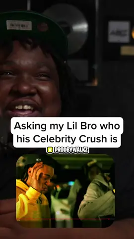 Asking my little brother who his celeb crush is 😂 #thevillage #reaction #reactions #reactionvideo #prodbywalkz #walkz