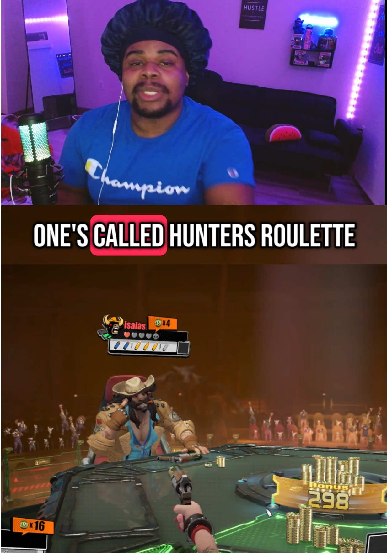 Tired of yall telling me you don’t have games to play go try this one NOW #HunterRoulette #3Dmultiplayeronline #StrategyGames 