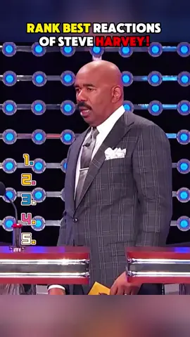 Rank Best Reactions of Steve Harvey!  #capcutforus #capcut #capcutpioneer #familyfeud #steveharvey