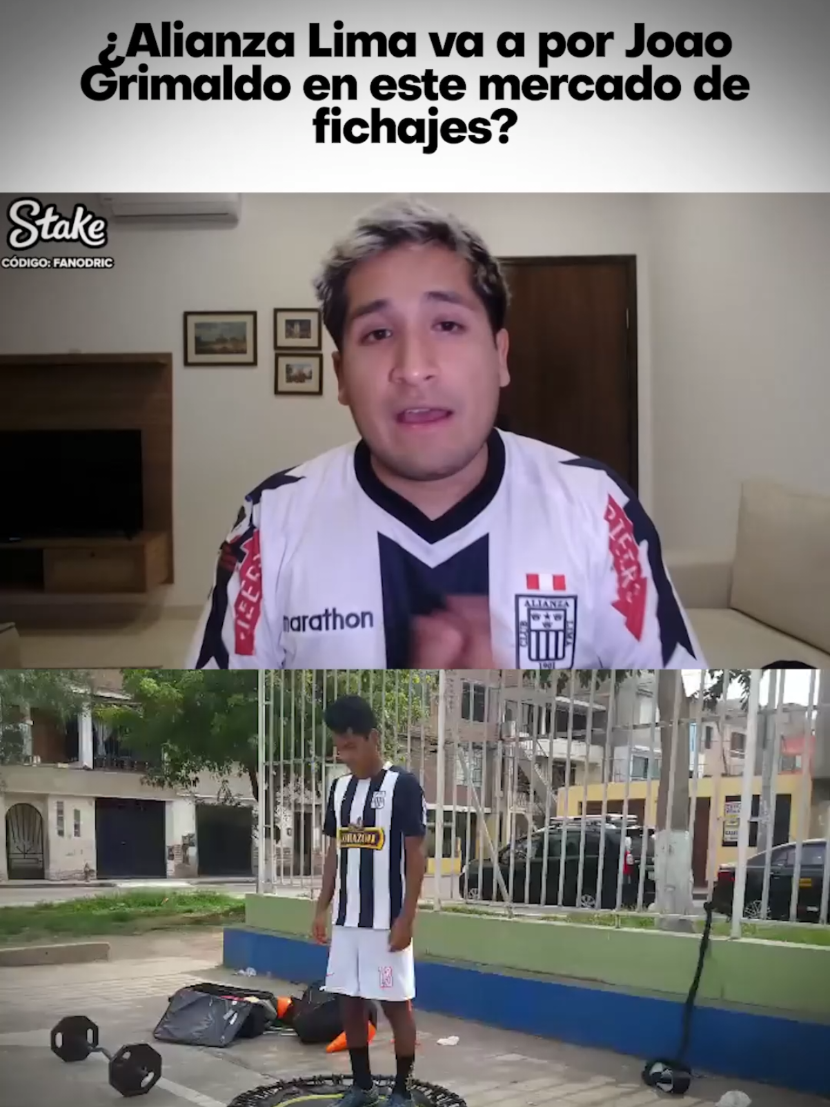 ¿Alianza lima ficha a Grimaldo? Fanodric habla de Joao Grimaldo quien presuntamente seria Joao Grimaldo hincha de alianza lima ¿Joao Grimaldo hincha de que equipo es? Grimaldo con la camiseta de Alianza lima Video #fanodric #alianzalima #joaogrimaldo #seleccionperuana