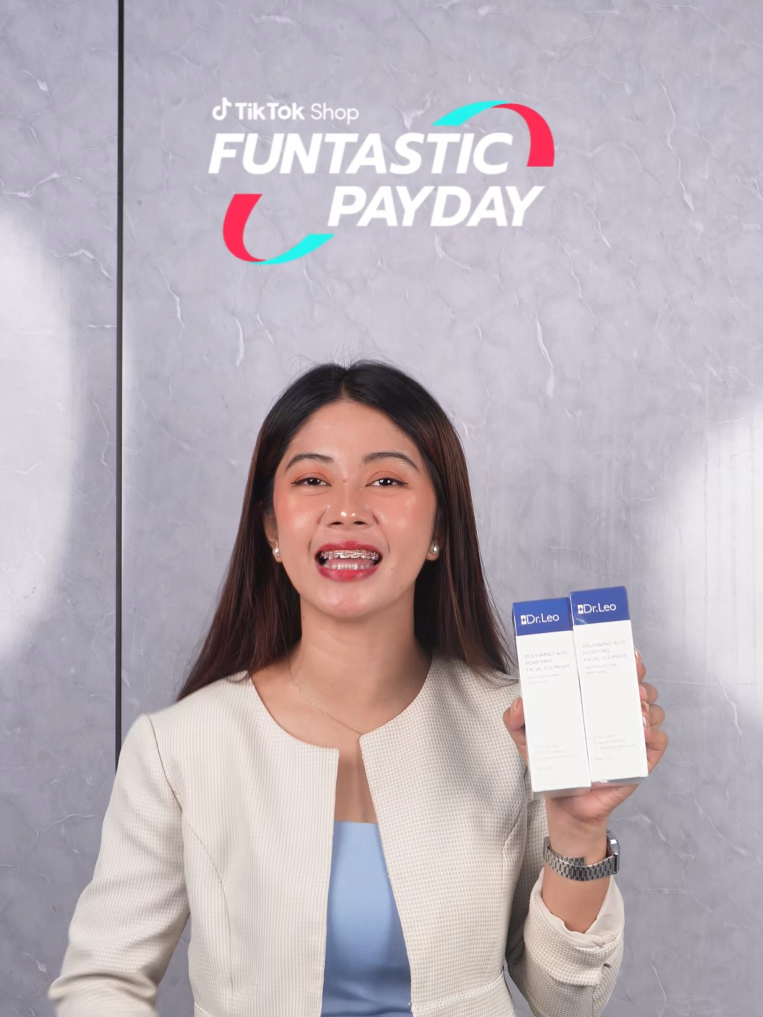 🌟 Double the Clean, Double the Glow! 🌟 Polyamino Acid Facial Cleanser – gentle yet powerful deep cleansing action,  now B1T1 + up to 70% OFF! 💸 Only during the Funtastic Pay Day Sale – go get that glow! ✨ #DrLeoPhilippines #SkinCarePH #SelfCare #skintokph #cleanser #polyaminoacid #facialcleanser #DrLeoPHupto70percentoff