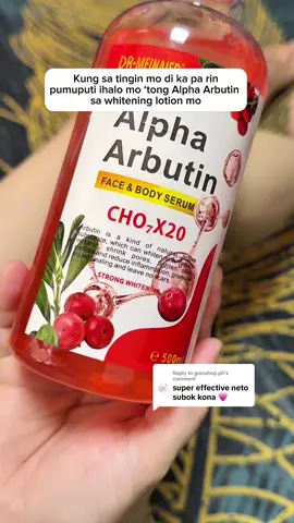 Replying to @gresshop.ph kutis flawless talaga pag hinalo si arbutin sa whitening lotion✨ #arbutin #arbutinserum #alphaarbutin #serum #skincare #bodycare #whiteninglotion 