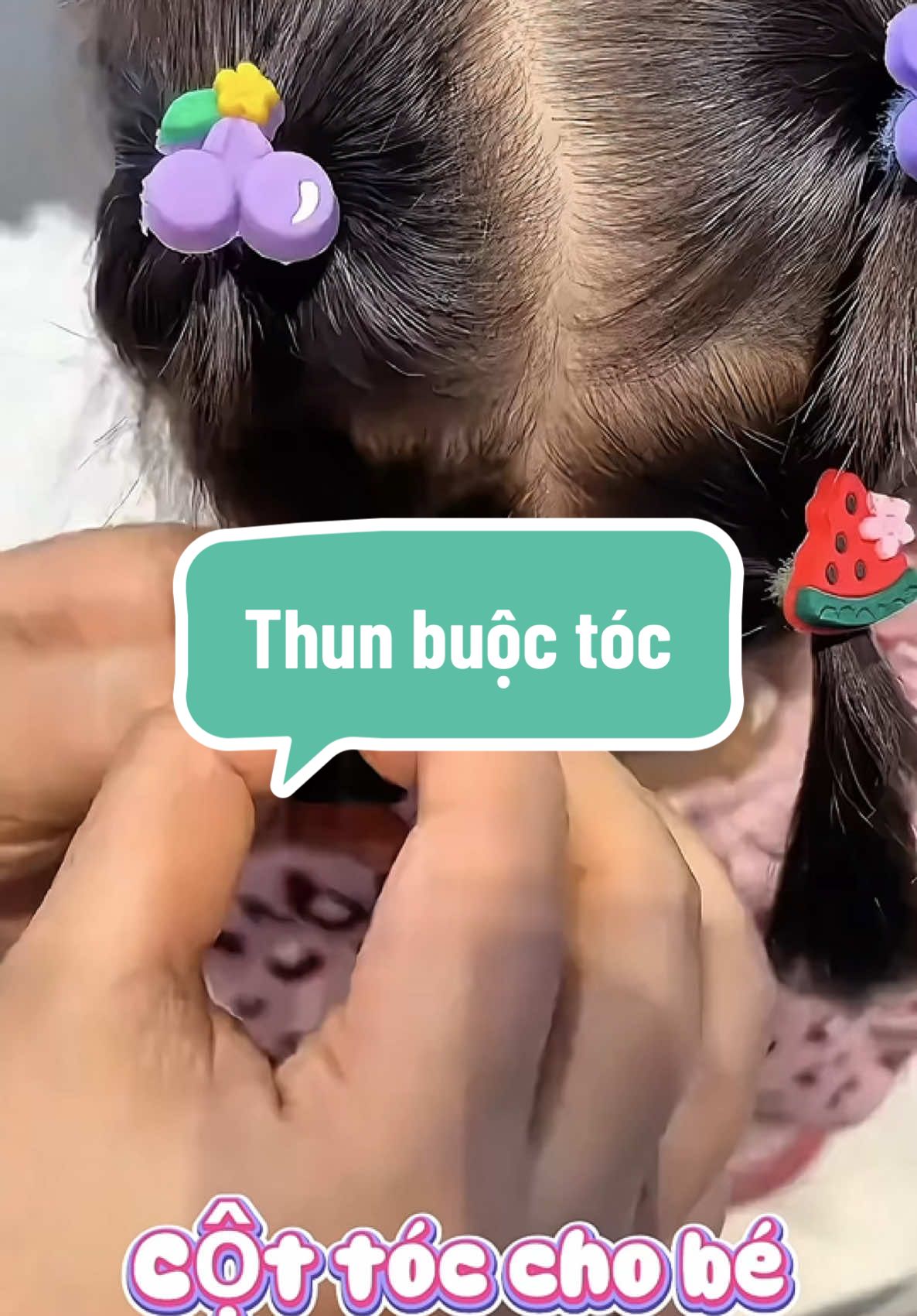 Set 50cột tóc xinh cho bé #xuhuong #sanphamxuhuong #xuhuongtiktok #cottocchobe #thunbuoctoc 