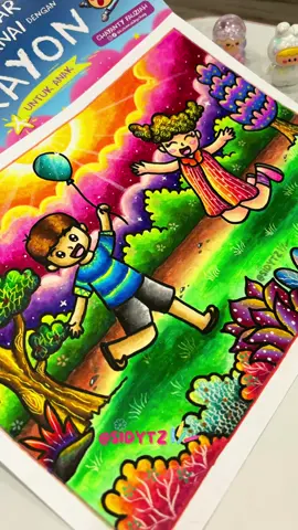 Tutorial mewarnai anak perempuan #art #coloring #drawing #tutorialmewarnai #tutorial #oilpastel #crayonsilky #grasp #joyko #referensi 