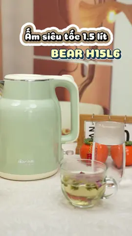 👉Ấm siêu tốc bear 1,5l H15l6 Công suất 1500w #amssieutoc #amsieutoccaocap #amsieutocinox304 