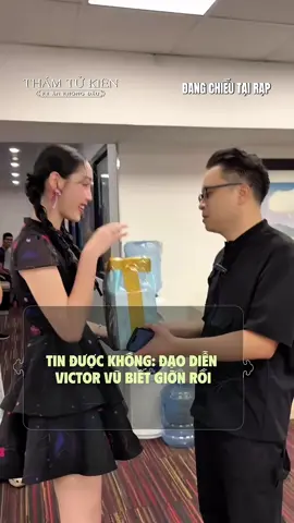 Coi anh Vũ dỡn nè mí bà 😃 #ThamTuKien #KyAnKhongDau #VictorVu #DinhNgocDiep #DoanMinhAnh
