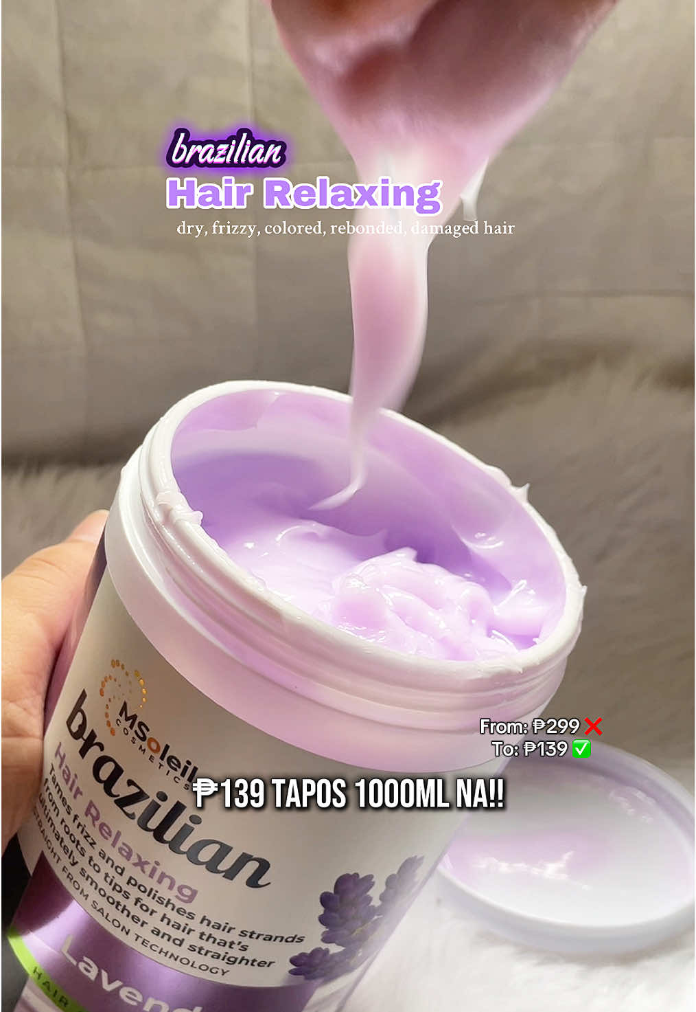Hindi mo na kailangan pang magpa rebond, mas maganda talaga kapag mag brazilian hair treatment ka nalang. 💯💟 @msoleil.ph  #brazilian #brazilianhairtreatment #brazilianhairrelaxing #haircaretreatment #haircare #haircareroutine #haircarebalance #msoleilbrazilianhairrelaxinglavander #msoleilcosmetics #msoleil #fyp  