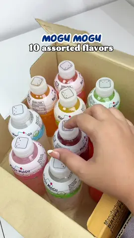10 assorted flavors mogu mogu! Sulit bundle na! #mogumogu #mogumogudrink #mogumogunatadecoco #natadecocodrinkf 