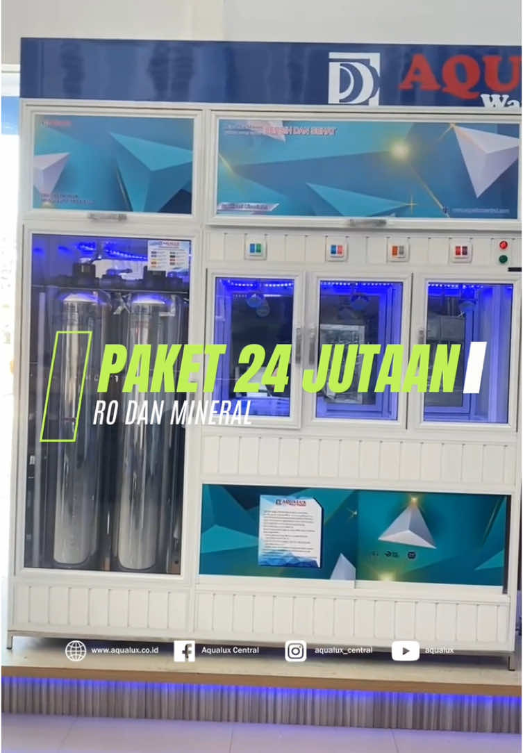 Ini dia paket Ro dan mineral Aqualux yang banyak dicari, teknologi canggih dan modern. #fypシ゚ #fyppppppppppppppppppppppp #review #bisnisanakmuda #genz #aqualux 
