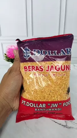 Beras Jagung Dollar Super 2 pcs (1kg) #berasjagung #berasjagungdollar 