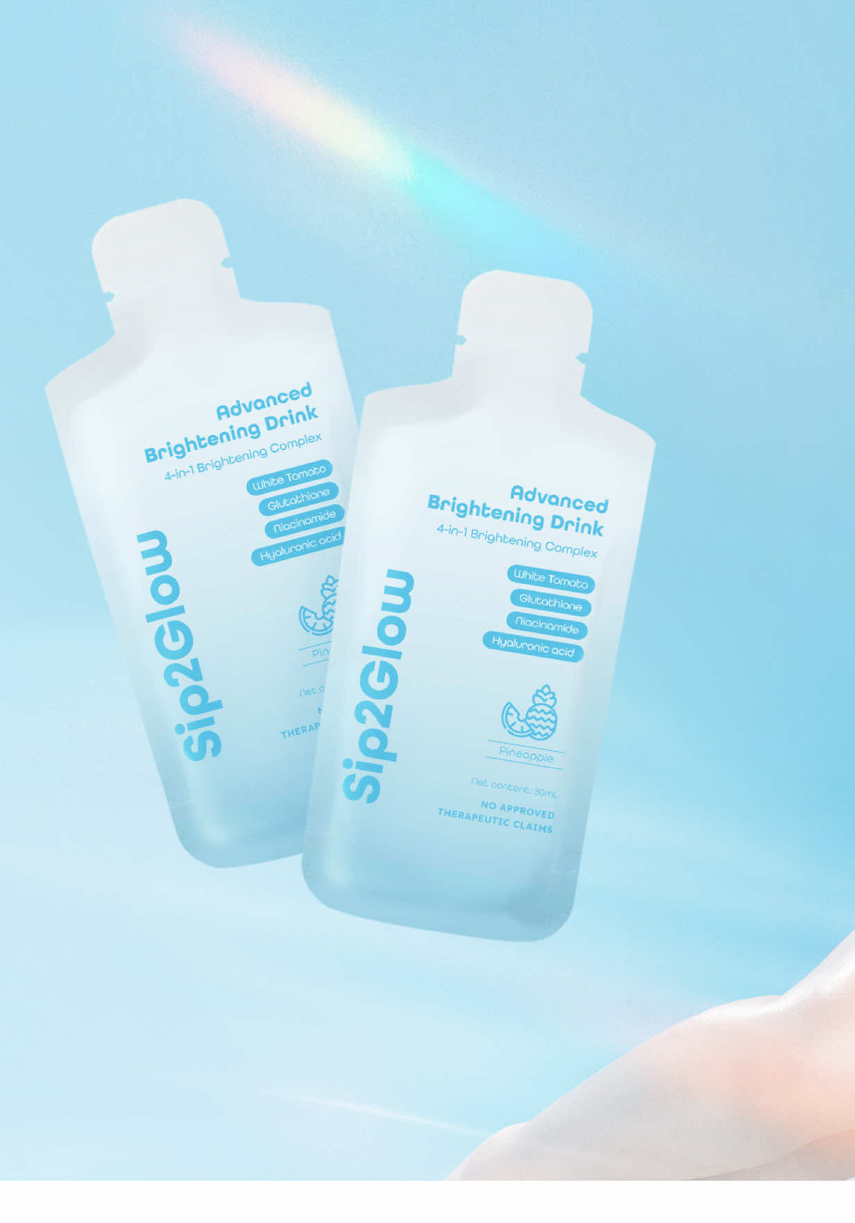 Glass-Skin Like Glow, unlocked! ✨ Join Toni Sia as the face of our Advanced Brightening Drink! Sip2Glow’s newest ready-to-drink brightening formula. Powered by Hyaluronic Acid, Niacinamide, Glutathione & White Tomato, this glow-getter drink doesn’t just brighten, it deeply hydrates and gives you that radiant, glass-skin glow from the inside out.  #AdvancedBrightening #Sip2Glow